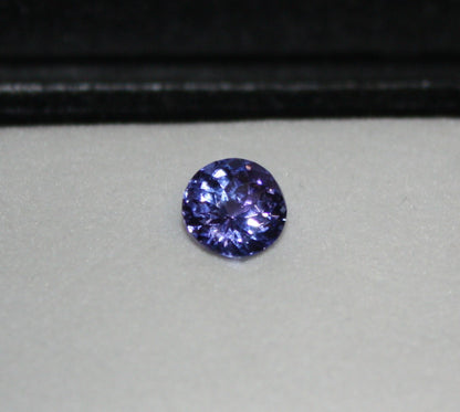 TANZANITE  GEMSTONE, Faceted gemstone, Blue gemstone, Natural gemstone, Round Gemstone, Gemstone 1.95 Carats