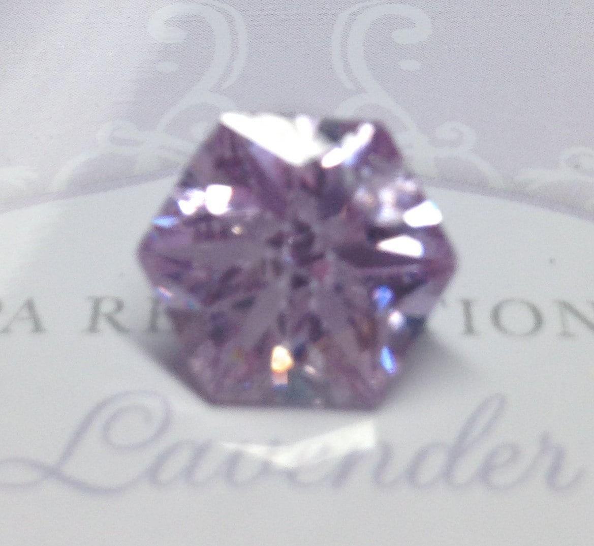 Vintage Lavender Pink Loose Lab Created Gemstones, Synthetic gemstones, Jewelry making supplies